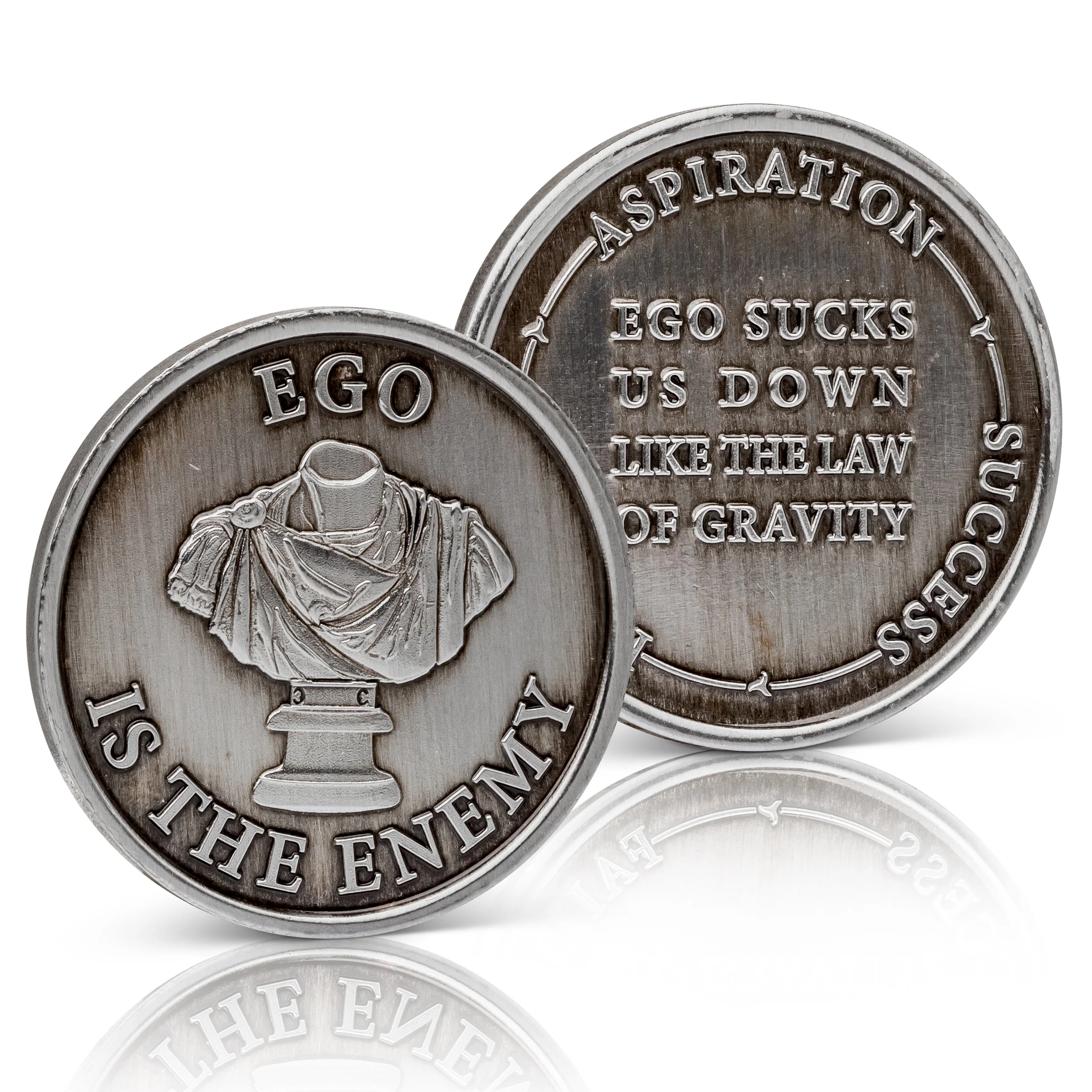Ego Is the Enemy Medallion - Image 3